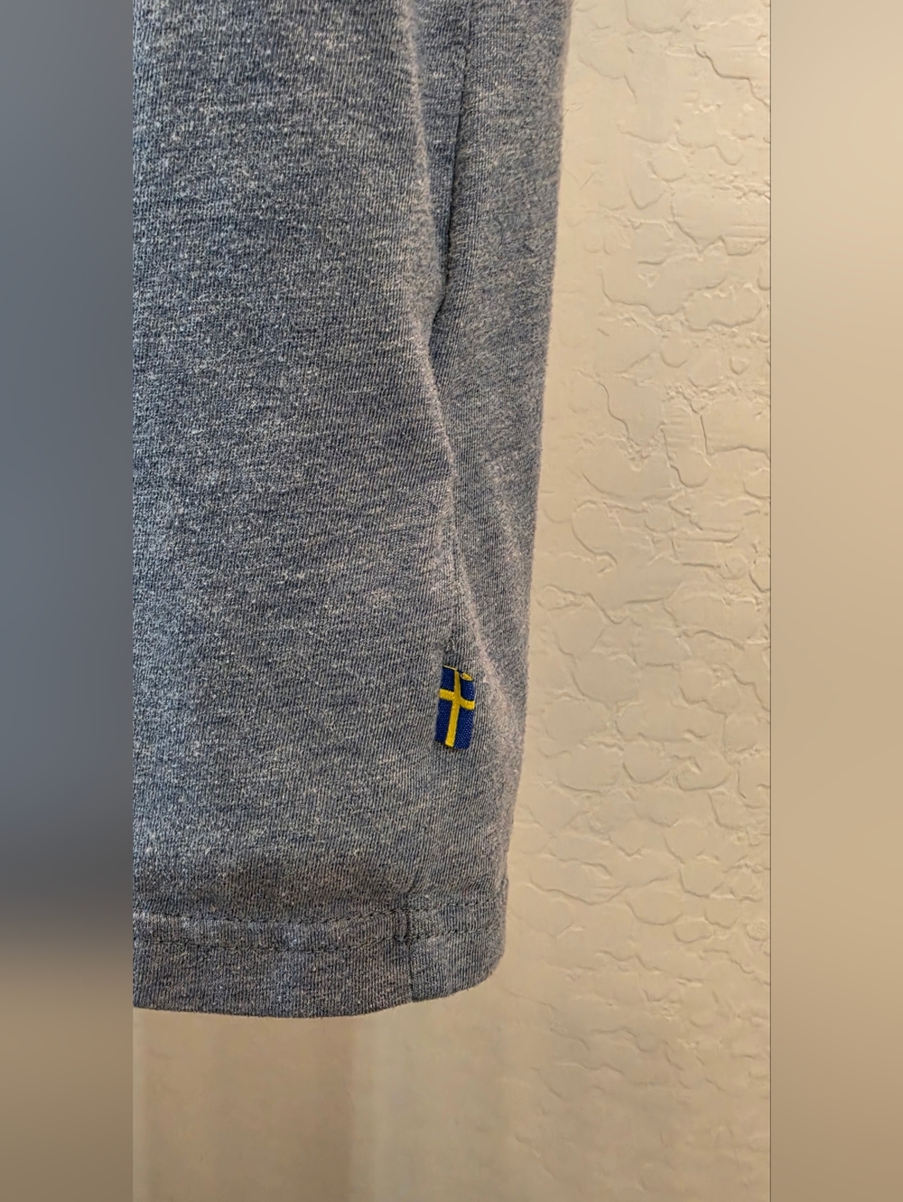 Fjallraven Men's Short-Sleeve Crewneck T-Shirt — Heather Slate Blue - Picture 3 of 8